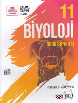 NİTELİK 11.SINIF BİYOLOJİ SORU BANKASI ürün görseli 1