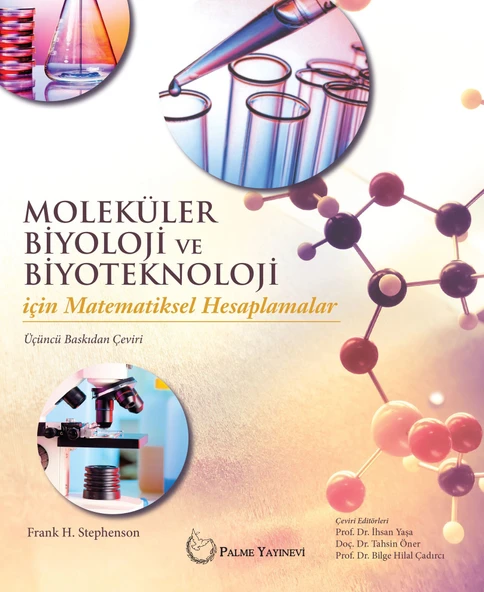 MOLEKÜLER BİYOLOJİ VE BİYOTEKNOLOJİ İÇİN MATEMATİKSEL HESAPLAMALAR - PALME ürün görseli 1