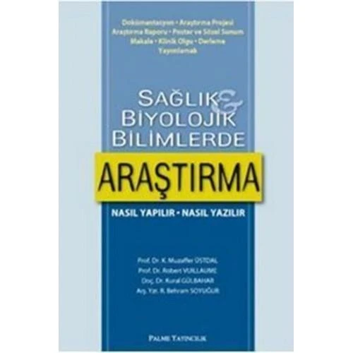 SAĞLIK BİYOLOJİK BİLİMLERDE ARAŞTIRMA -PALME ürün görseli 1