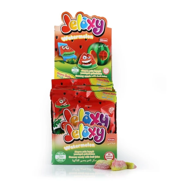 Jelaxy Şekerli Karpuz 80 Gr. 12 Adet (1 Kutu) ürün görseli 1