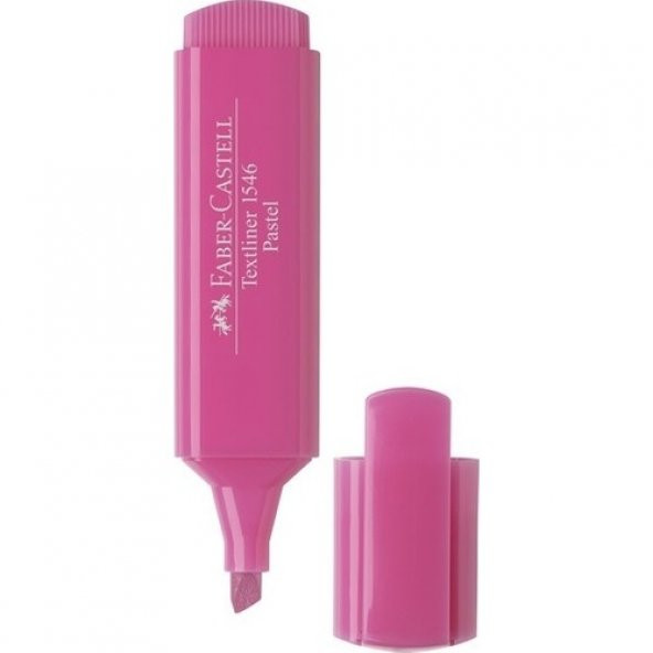 Faber Castell 1546 Pastel Fosforlu Kalem Pembe ürün görseli 1