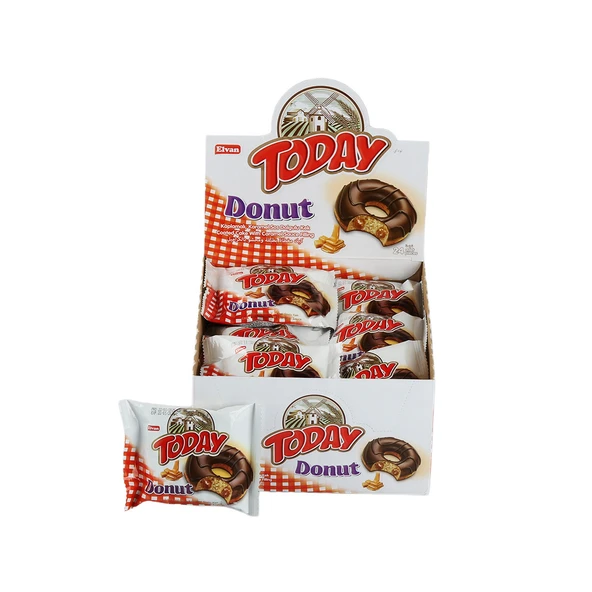 Today Donut Kek Karamelli 35 Gr. 24 Adet (1 Kutu) ürün görseli 1