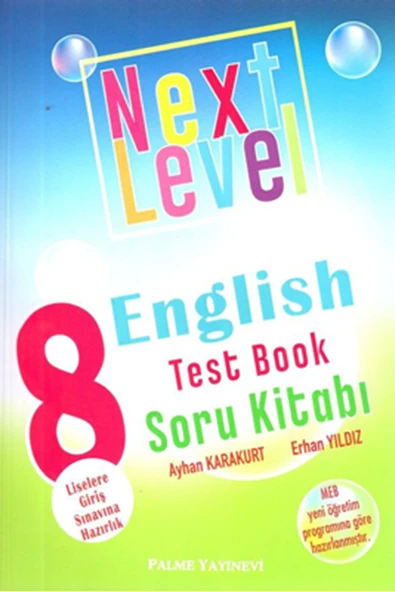 PALME 8.SINIF ENGLISH TEST BOOK SORU KİTABI NEXT LEVEL ürün görseli 1