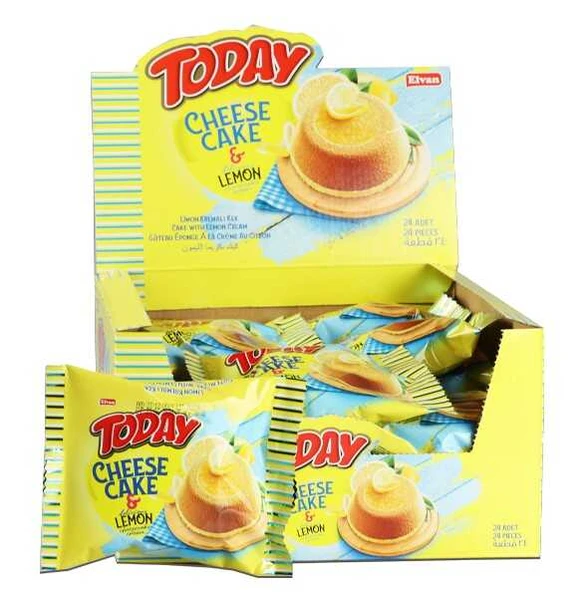 Today Limonlu Cheese Kek 45 Gr. 24 Adet (1 Kutu) ürün görseli 1