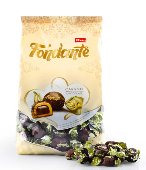 Fondante Caramel Toffee 1000 Gr. (1 Poşet) ürün görseli 1