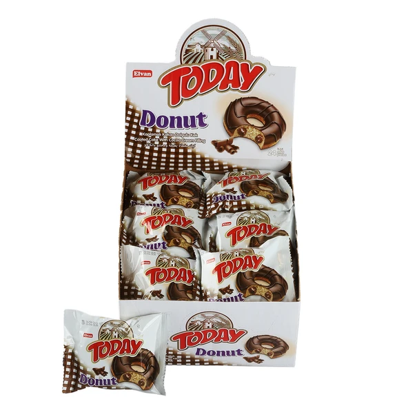 Today Donut Kek Kakaolu 35 Gr. 24 Adet (1 Kutu) ürün görseli 1