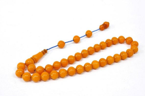 Tesbihci Dayı Sıkma Kehribar Tesbih (khr-10591) - Resim 2