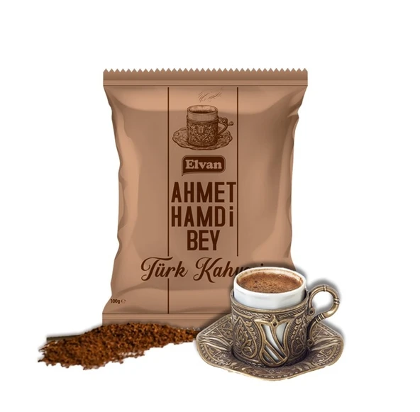 Ahmet Hamdi Bey Türk Kahvesi 100 Gr. (1 Paket) ürün görseli 1