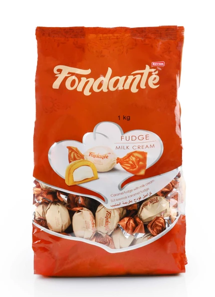 Fondante Sütlü Fudge 1000 Gr. (1 Poşet) ürün görseli 1