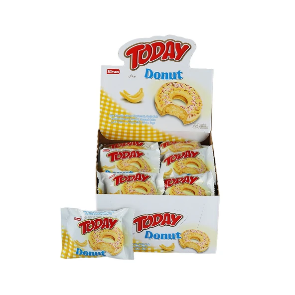 Today Donut Kek Muzlu 35 Gr. 24 Adet (1 Kutu) ürün görseli 1