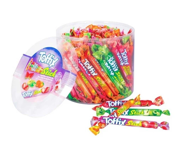 Toffix Stick Meyveli Mix Şeker 800 Gr. (1 Kutu) ürün görseli 1