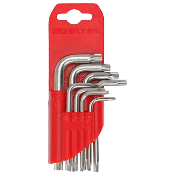 İZELTAŞ 4910007108 Torx Allen Anahtar Takımı 8 Parça ürün görseli 1