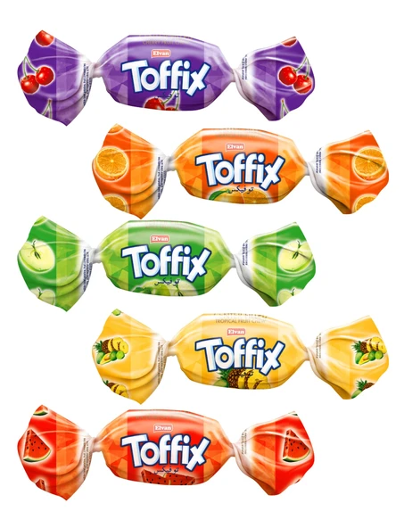 Toffix Mix Silindir 400gr (1 Kutu) - Resim 2