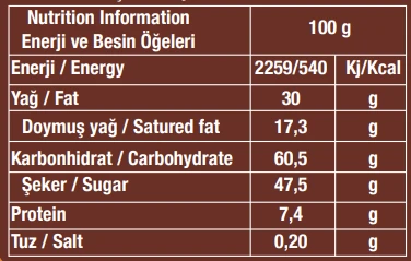Fiorella Nova Fındıklı 1000 Gr. (1 Poşet) - Resim 4