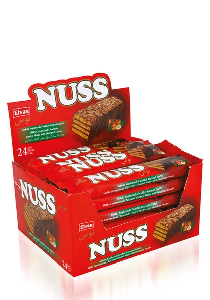 Nuss 28 Gr. 24 Adet (1 Kutu) ürün görseli 1