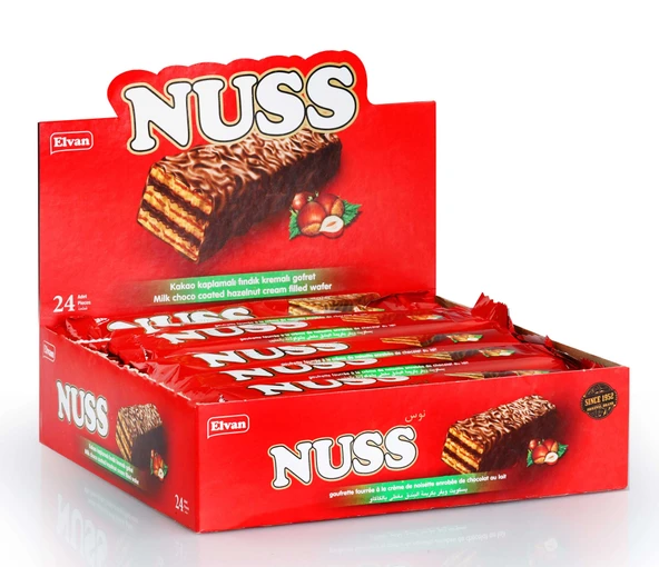 Nuss Gofret 15 Gr. 24 Adet (1 Kutu) - Resim 4