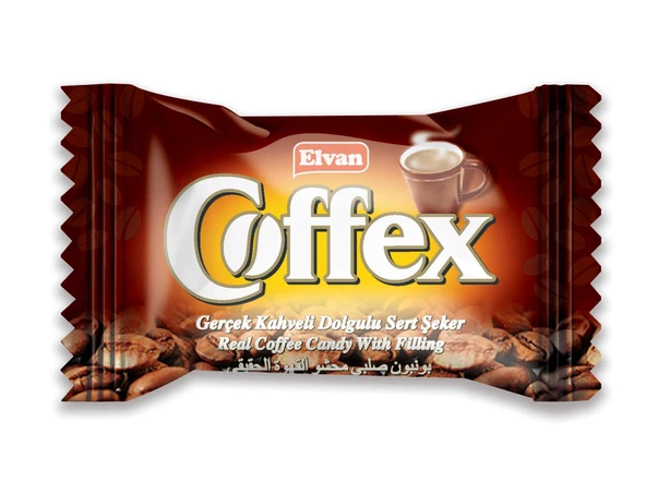 Coffex Kahveli Şeker 1000 Gr. Silindir (1 Kutu) - Resim 2