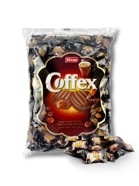 Coffex Kahveli Şeker 1000 Gr. (1 Poşet) ürün görseli 1