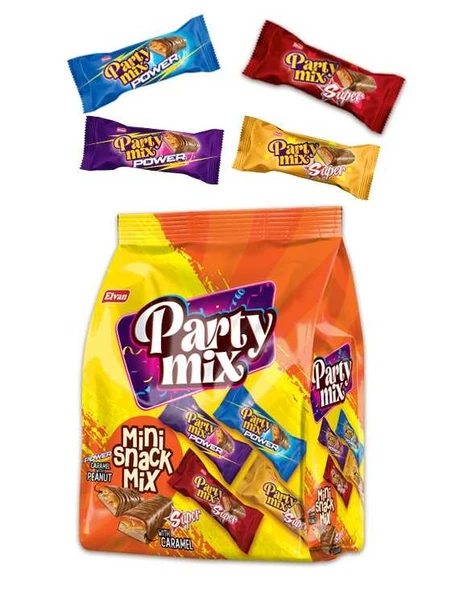 Elvan Party Mix Mini Bar 400 Gr. (1 Poşet) ürün görseli 1