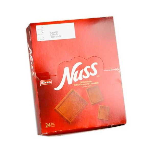 Nuss Tablet 12 Gr. 24 Adet (1 Kutu) - Resim 4