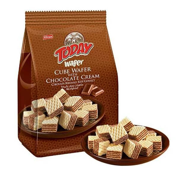 Today Küp Gofret Çikolatalı 200Gr. (1 Paket) ürün görseli 1