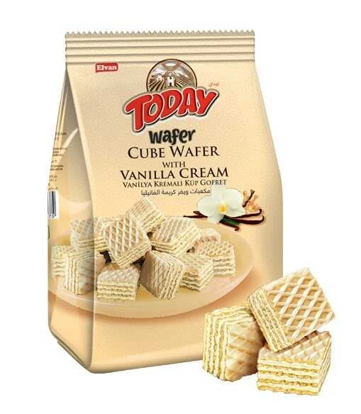 Today Küp Gofret Vanilyalı 200Gr. ( 1 Paket) ürün görseli 1