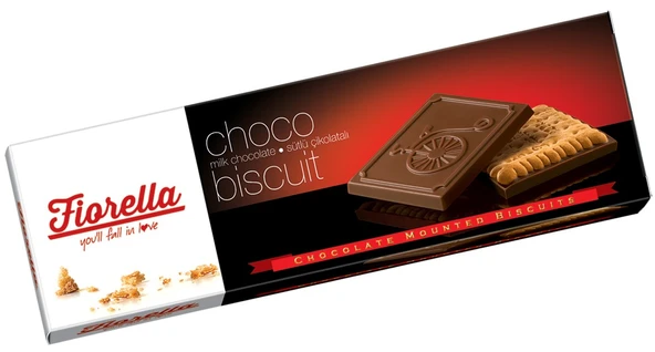 Fiorella Chocobiscuit Sütlü Çikolatalı Bisküvi 102 Gr. 1 Adet ürün görseli 1