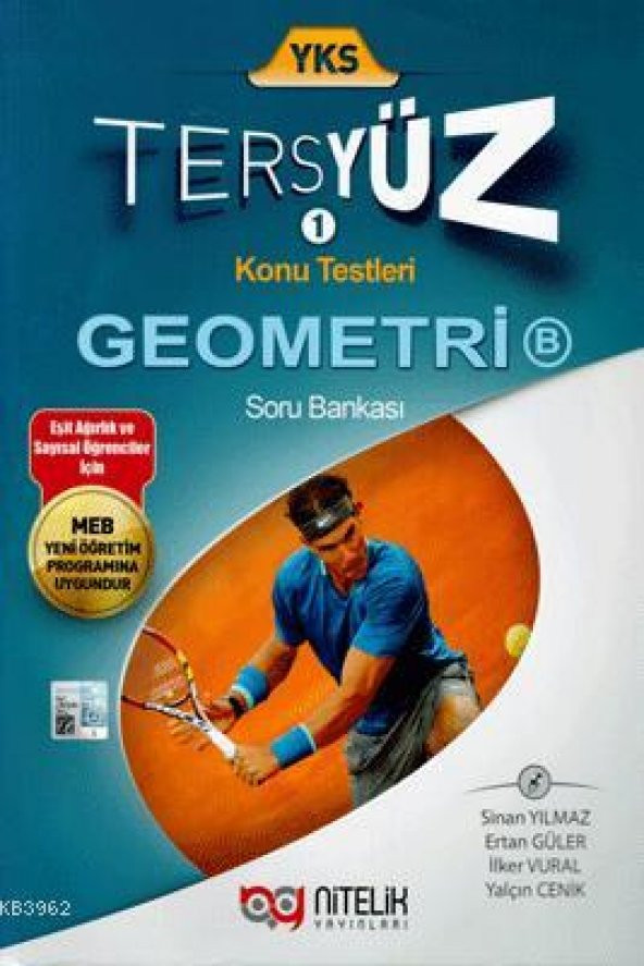 NİTELİK YKS AYT GEOMETRİ TERSYÜZ SORU KİTABI ürün görseli 1