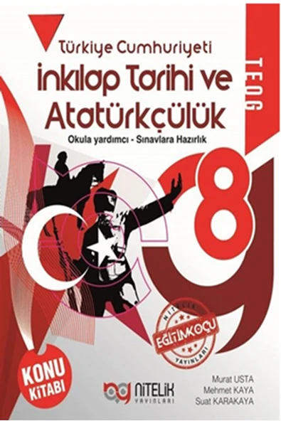NİTELİK 8.SINIF İNKILAP TARİHİ KONU KİTABI ürün görseli 1