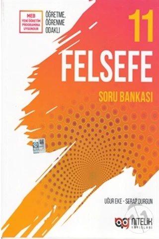 NİTELİK 11.SINIF FELSEFE SORU BANKASI ürün görseli 1