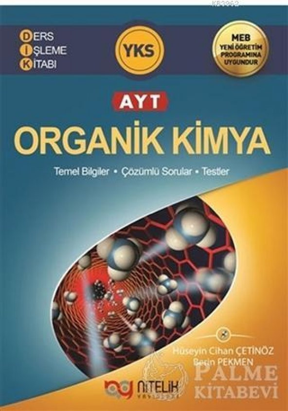NİTELİK YKS AYT ORGANİK KİMYA DERS İŞLEME KİTABI ürün görseli 1