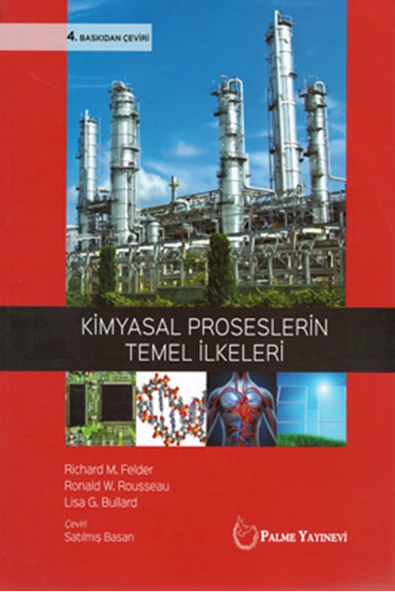 KİMYASAL PROSESLERİN TEMEL İLKELERİ (PALME) ürün görseli 1