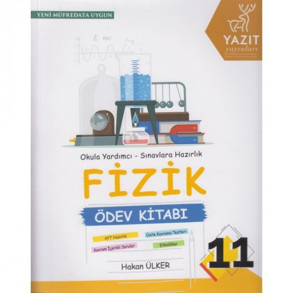 YAZIT 11.SINIF FİZİK ÖDEV KİTABI *YENİ* ürün görseli 1