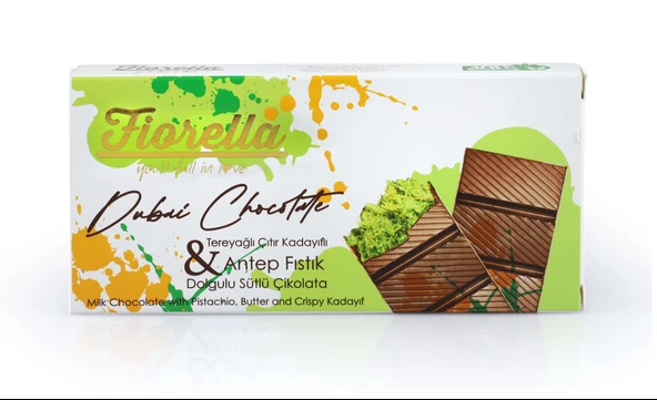 Fiorella Dubai Çikolatası 200 Gr. (1 Paket) ürün görseli 1