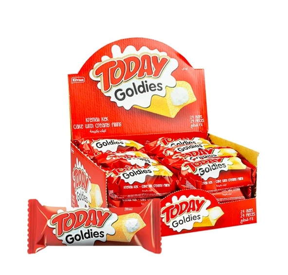 Today Goldies Sütlü  40 Gr. 24 Adet (1 Kutu) ürün görseli 1
