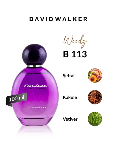David Walker B113 Diegor 100 ml Kadın Parfüm | Woody ürün görseli 1