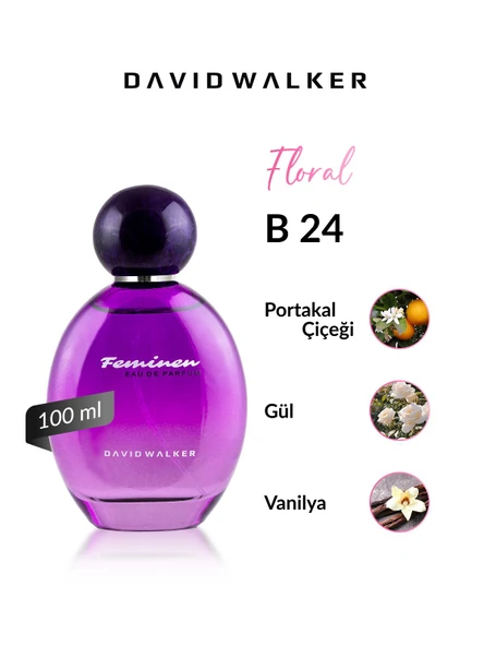 David Walker B24 Ornello 100 ml Kadın Parfüm | Floral ürün görseli 1