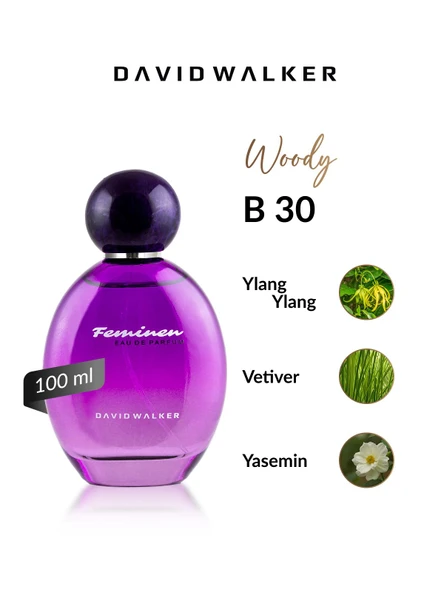 David Walker B30 Rakell 100 ml Kadın Parfüm | Woody ürün görseli 1