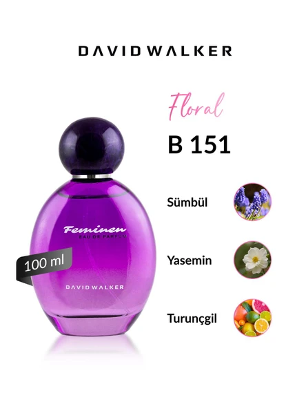 David Walker B151 Tendes 100 ml Kadın Parfüm | Floral ürün görseli 1