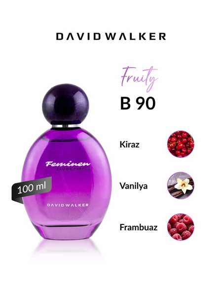 David Walker B90 Herros 100 ml Kadın Parfüm | Fruity ürün görseli 1