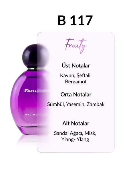 David Walker B117 Batacian 100 ml Kadın Parfüm | Fruity ürün görseli 1