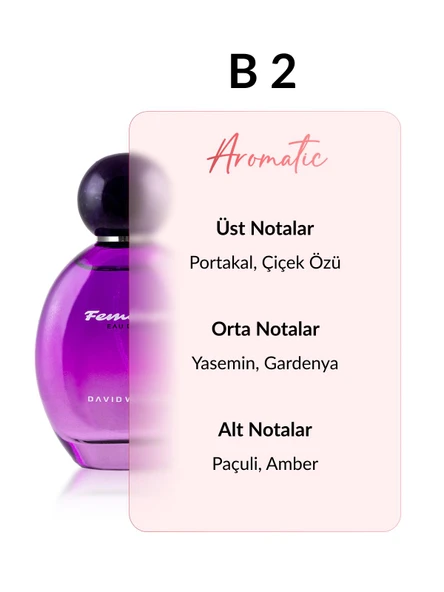 David Walker B2 Suny 100 ml Kadın Parfüm | Aromatic - Resim 2