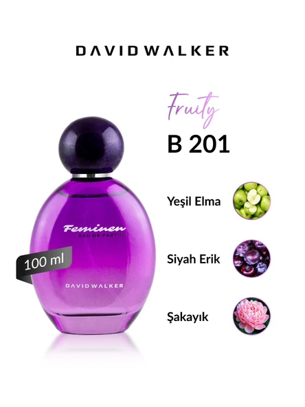 David Walker B201 Selena 100 ml Kadın Parfüm | Fruity ürün görseli 1