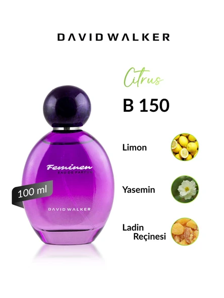 David Walker B150 Nonses 100 ml Kadın Parfüm | Citrus ürün görseli 1