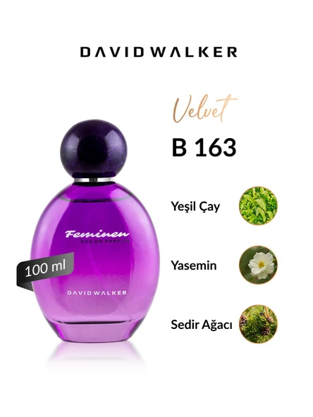 David Walker B163 Secret 100 ml Kadın Parfüm | Velvet ürün görseli 1