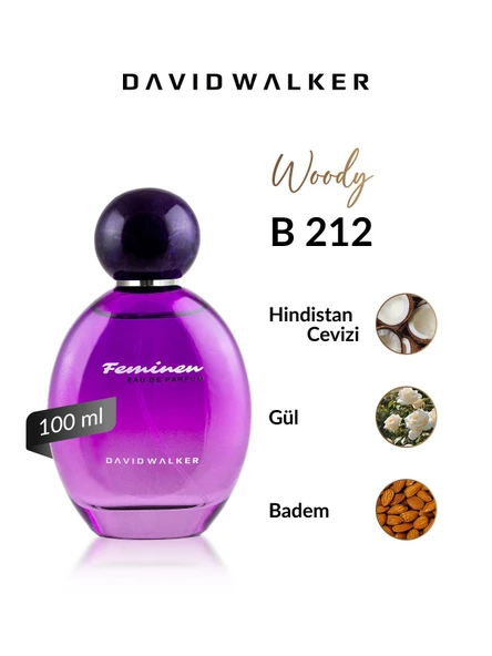 David Walker B212 History 100 ml Kadın Parfüm | Woody ürün görseli 1