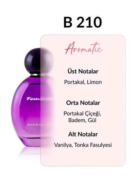 David Walker B210 Bernica 100 ml Kadın Parfüm | Aromatic - Resim 2