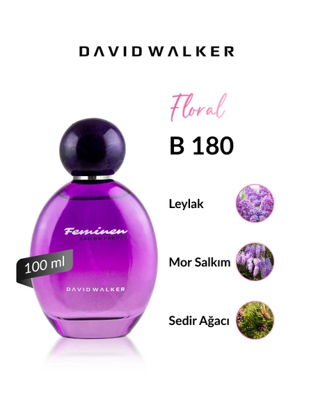 David Walker B180 Helena 100 ml Kadın Parfüm | Floral ürün görseli 1