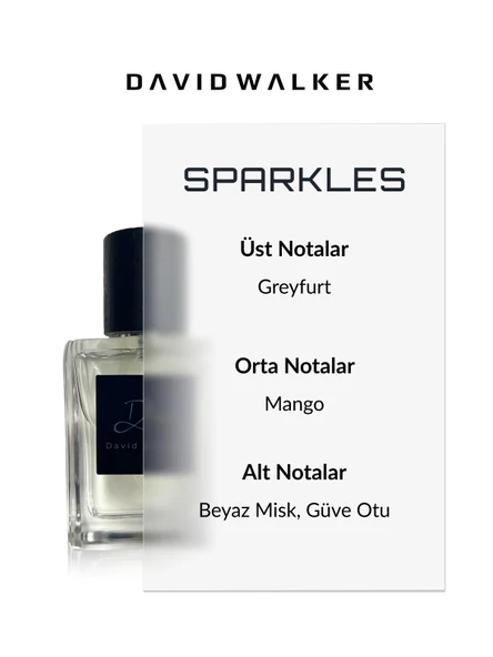 David Walker LBE SPARKLES 50ML Unisex Parfüm - Resim 2