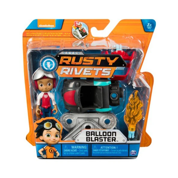 Rusty Rivets - Balloon Blaster - Taşıtlı Yapı Seti - Resim 3